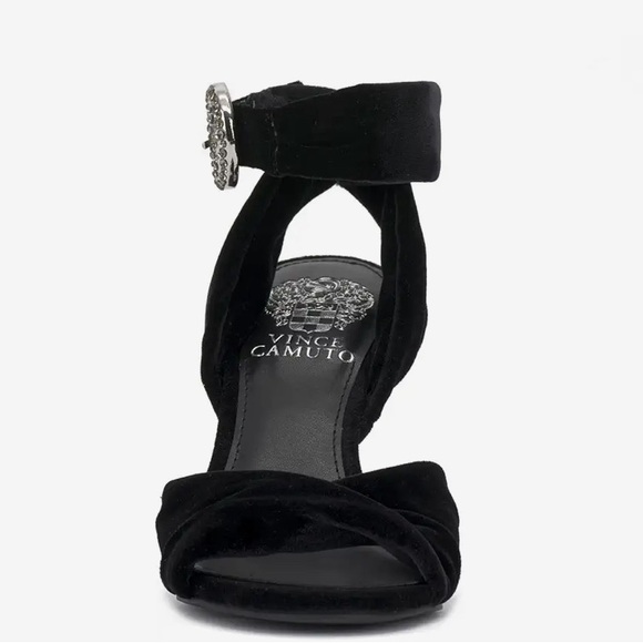 VINCE CAMUTO | Anyria Velvet Party Heels - Picture 5 of 13